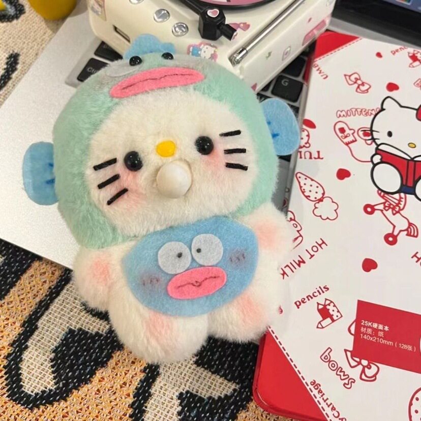 緑のカクレクマノミ人形