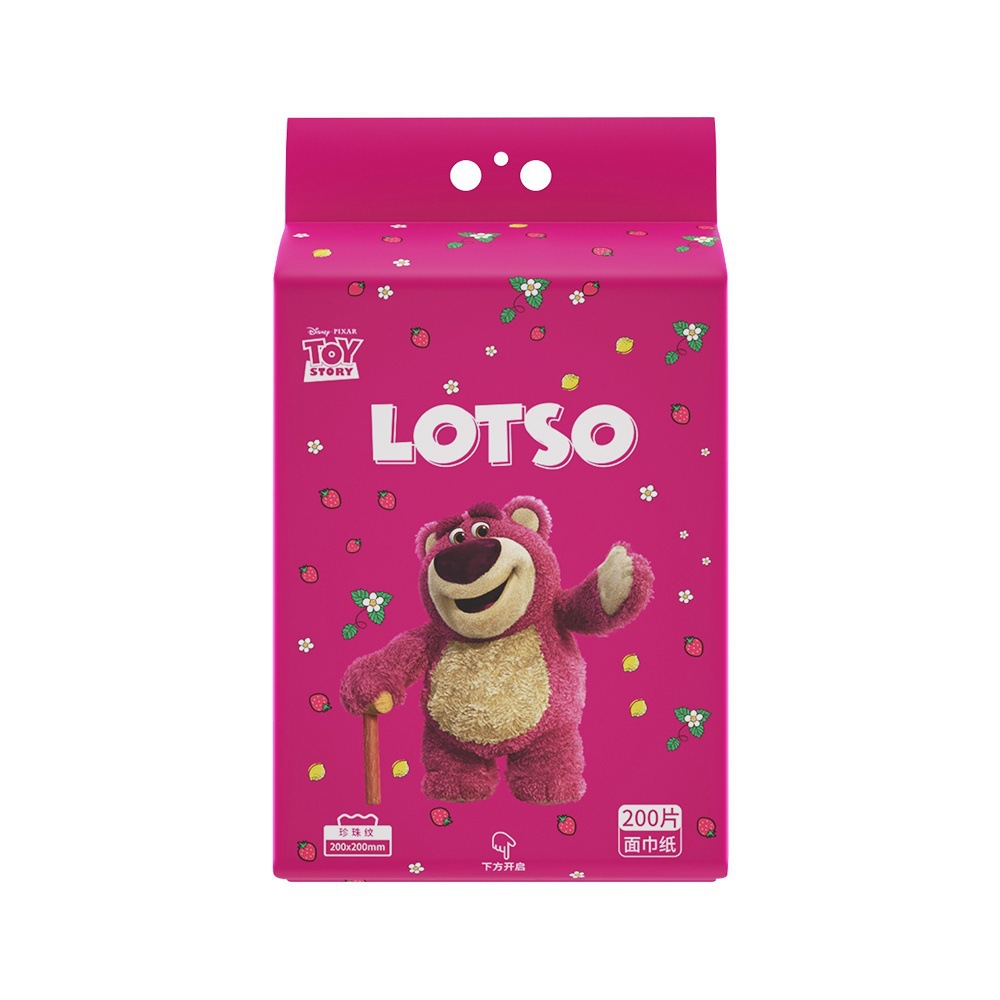 ディズニーの赤い色の200は厚いです。