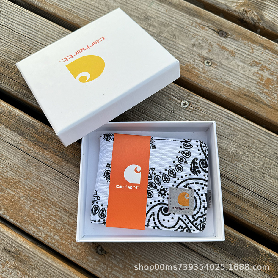 カードショートウォレット ウエストフラワー ホワイト+ボックス