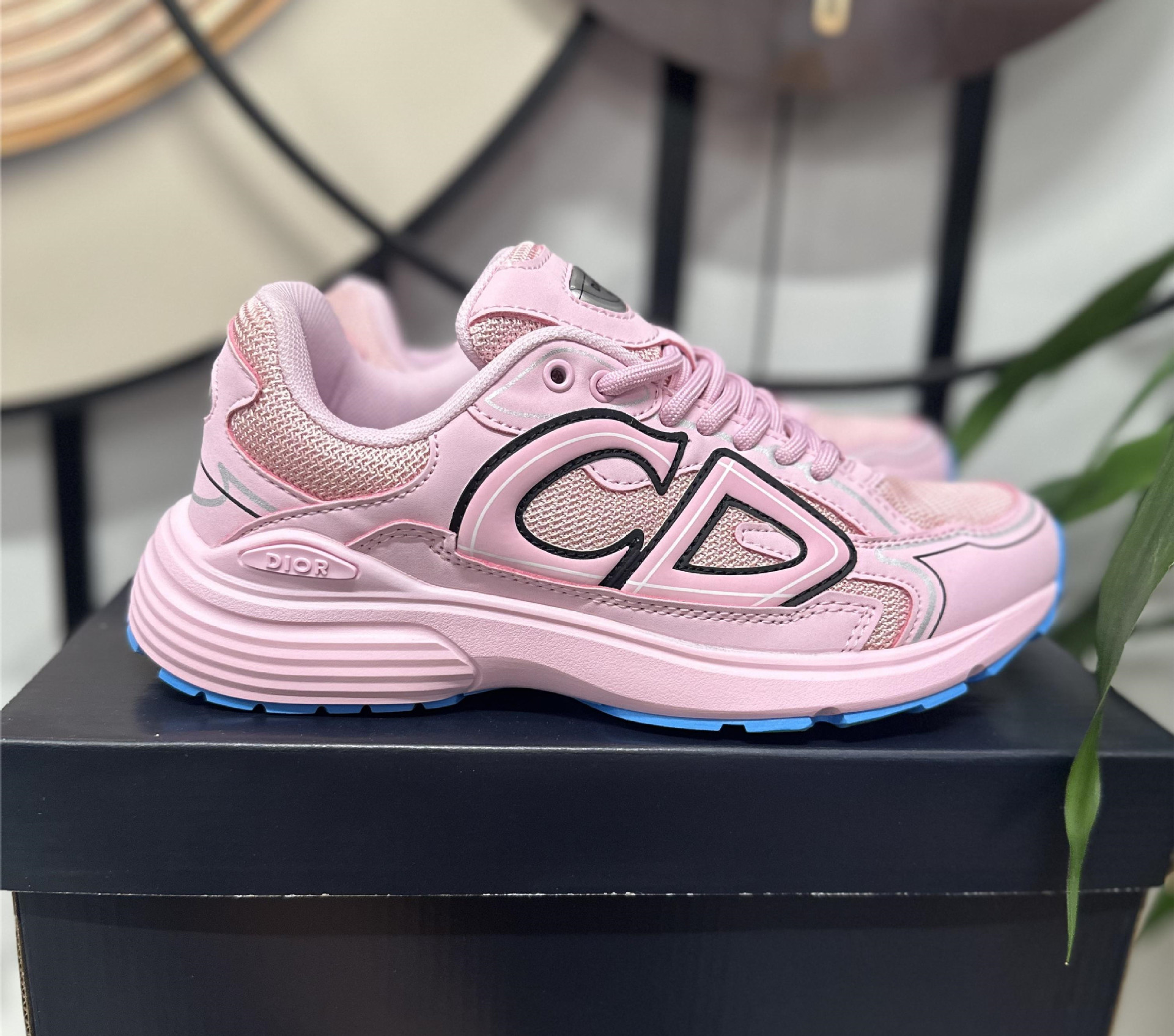 CD-ピンクブルー背景