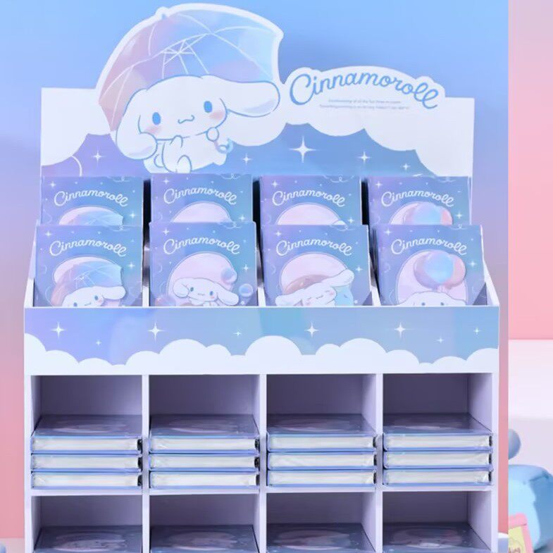 サンリオファミリー 大きな耳の犬 ブルーモデル（混合写真80枚、無料ディスプレイスタンド）