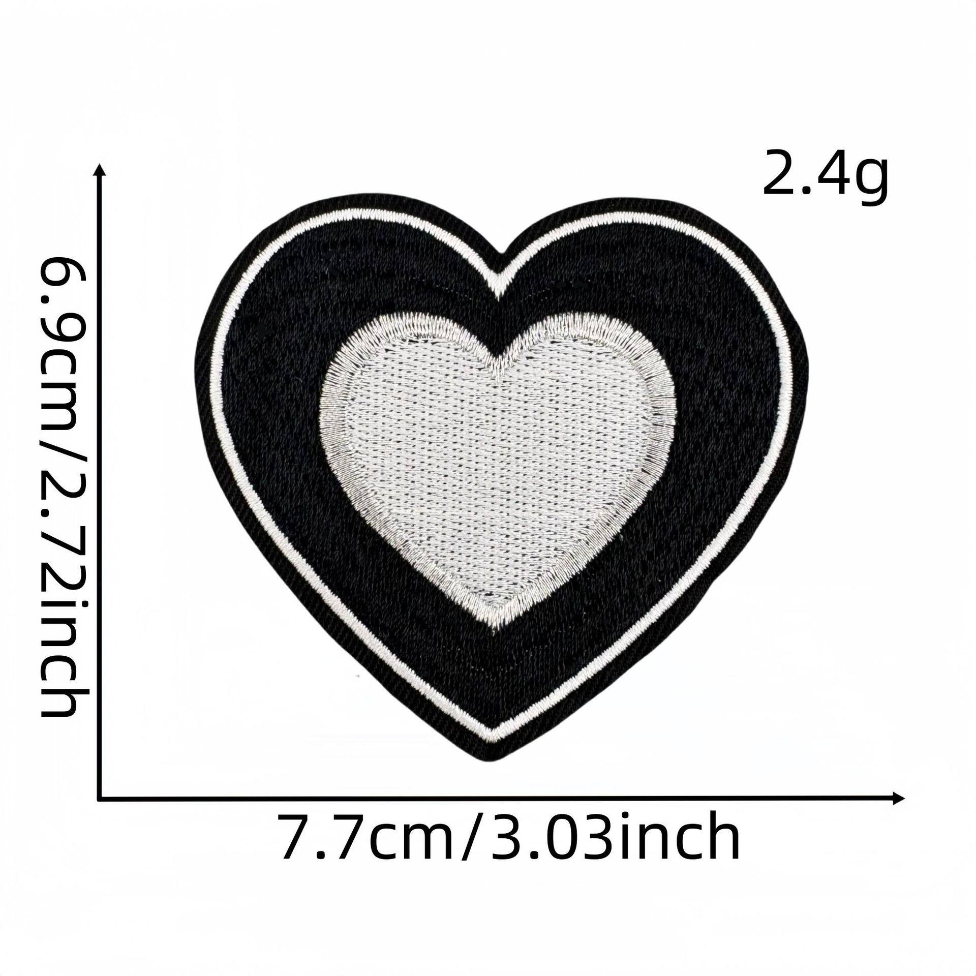 トレンドの英語布ステッカー 31#