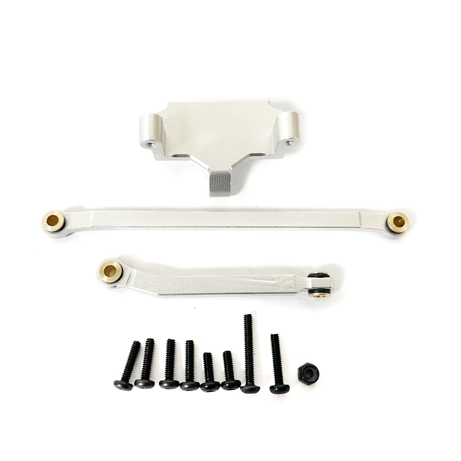 金属舵取機座ステアリングレバー【銀色】