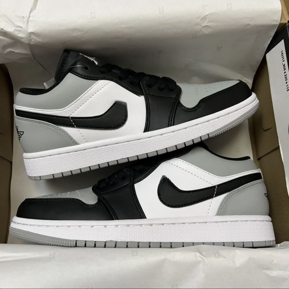 AJ ロートップ ブラック グレー