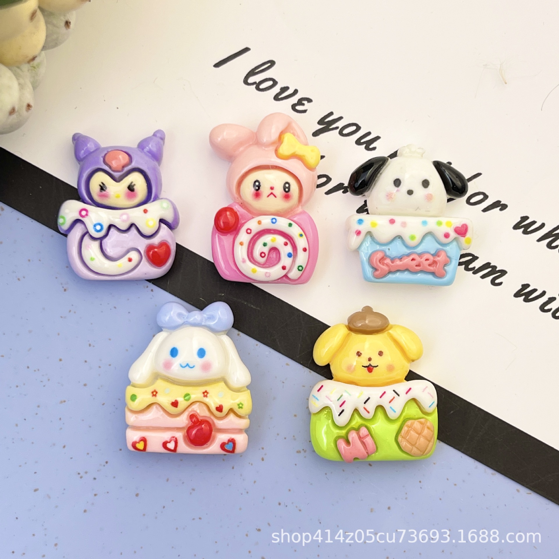 新しい明るい麺のデザートloシングル