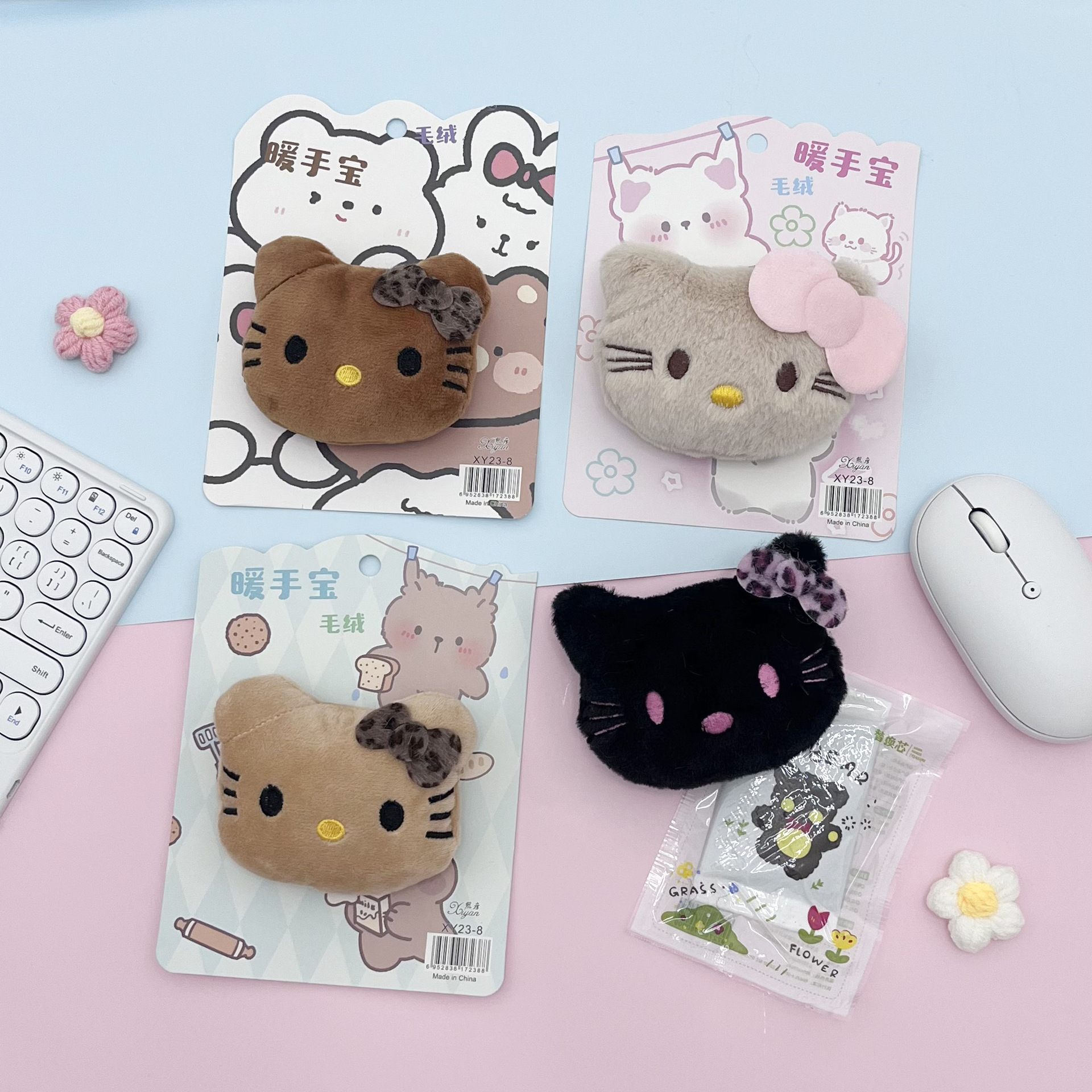 ハンドウォーマー/ブラックレザーKT