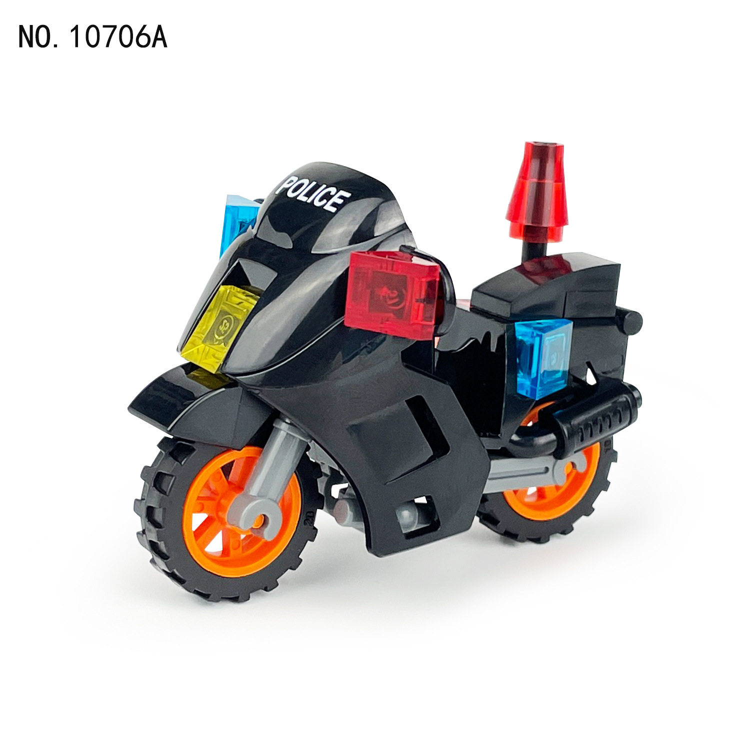 10706A-ラプターパトロールバイク (16PCS)