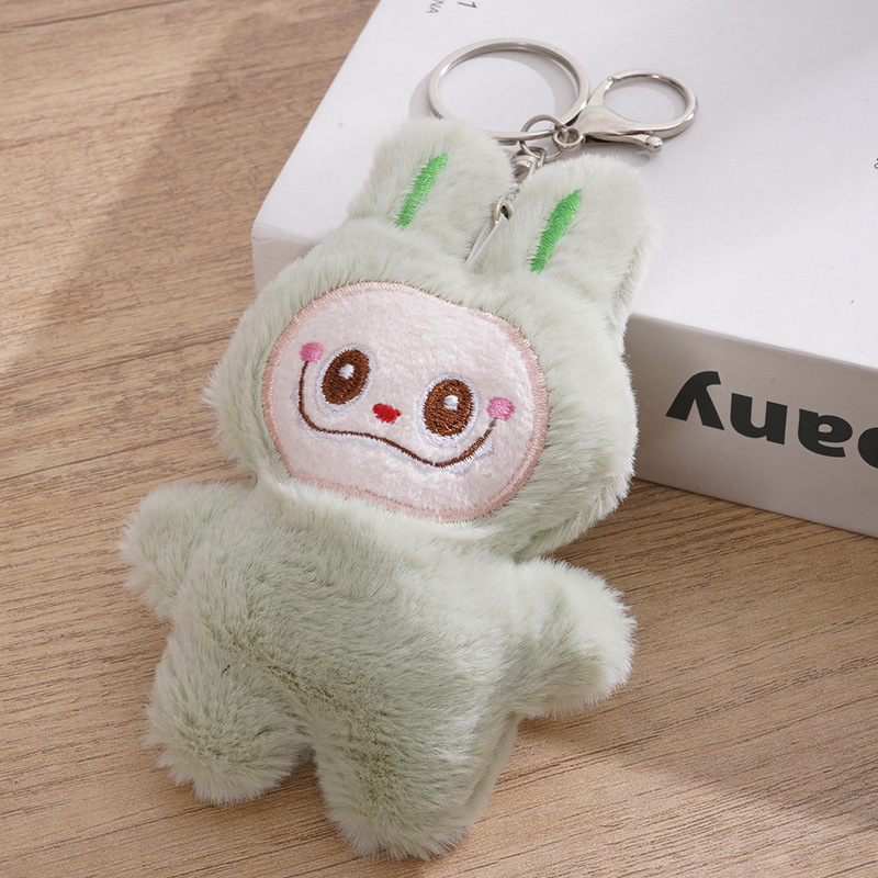 ラブブグリーン（キーホルダースタイル）