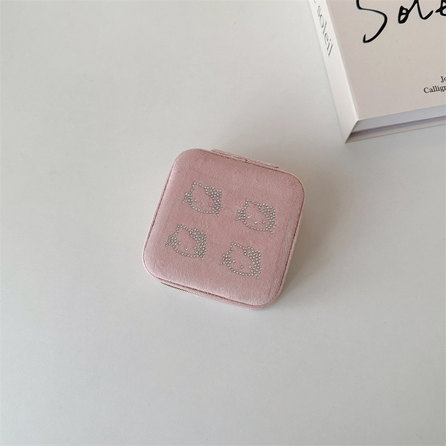 多頭ktベルベットアクセサリーピンク