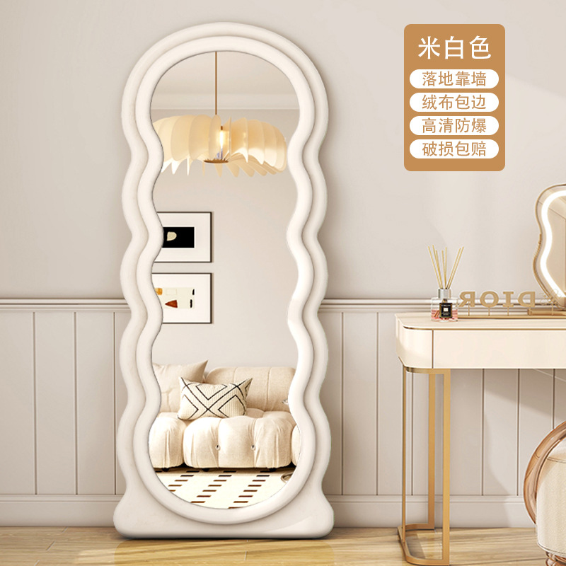 【二層増厚】オフホワイト 160×60cm 【ブラケット・壁掛け兼用高級ベルベット無料】
