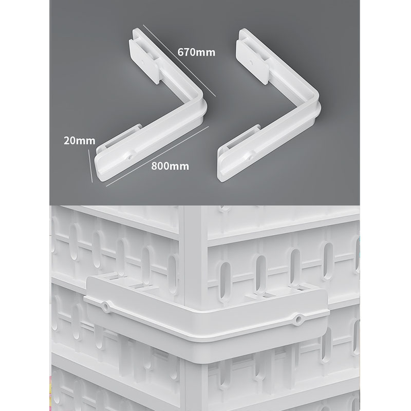 【連結ピース】内隅 ホワイト 2個
