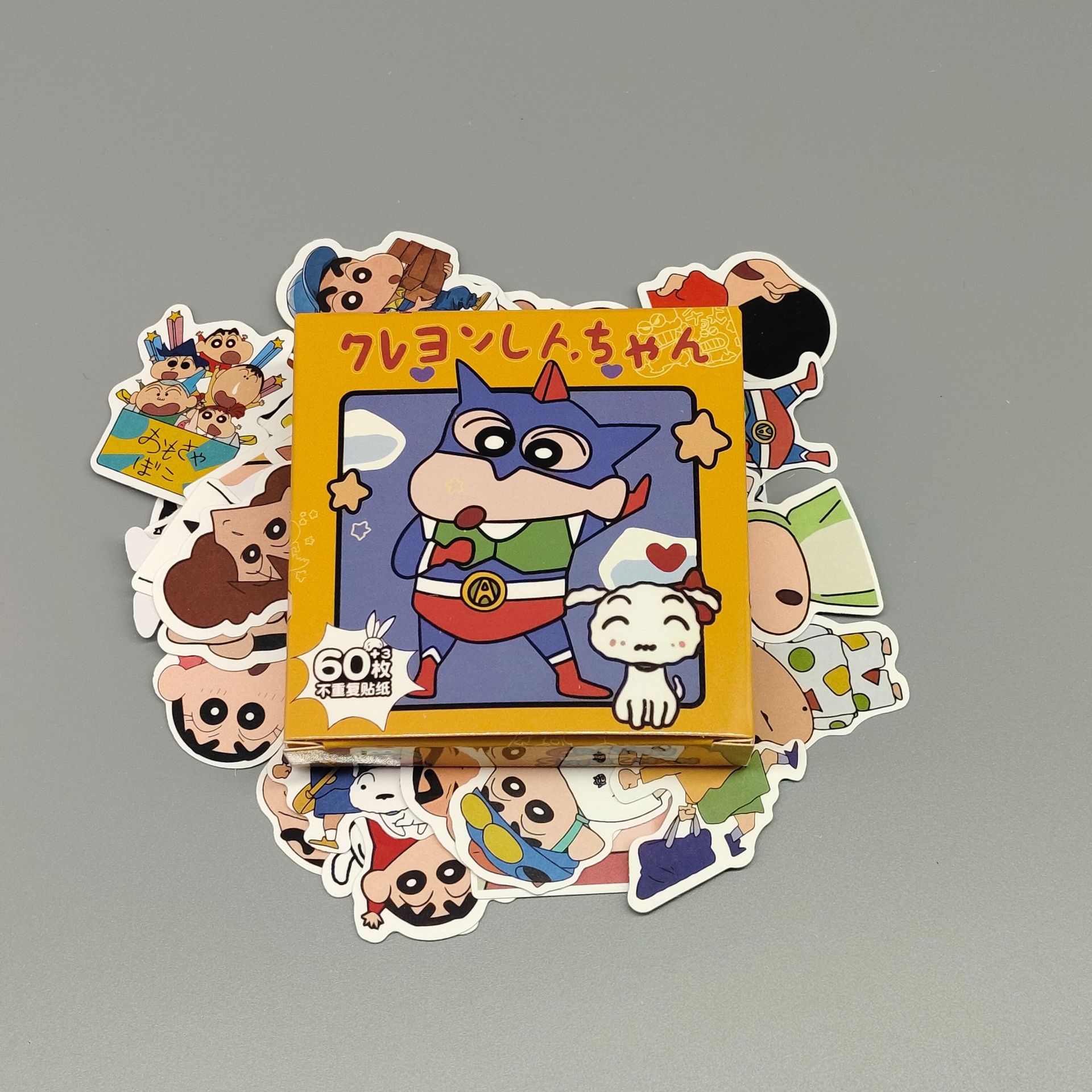 【クレヨンしんちゃん】ステッカー60枚入りBOX