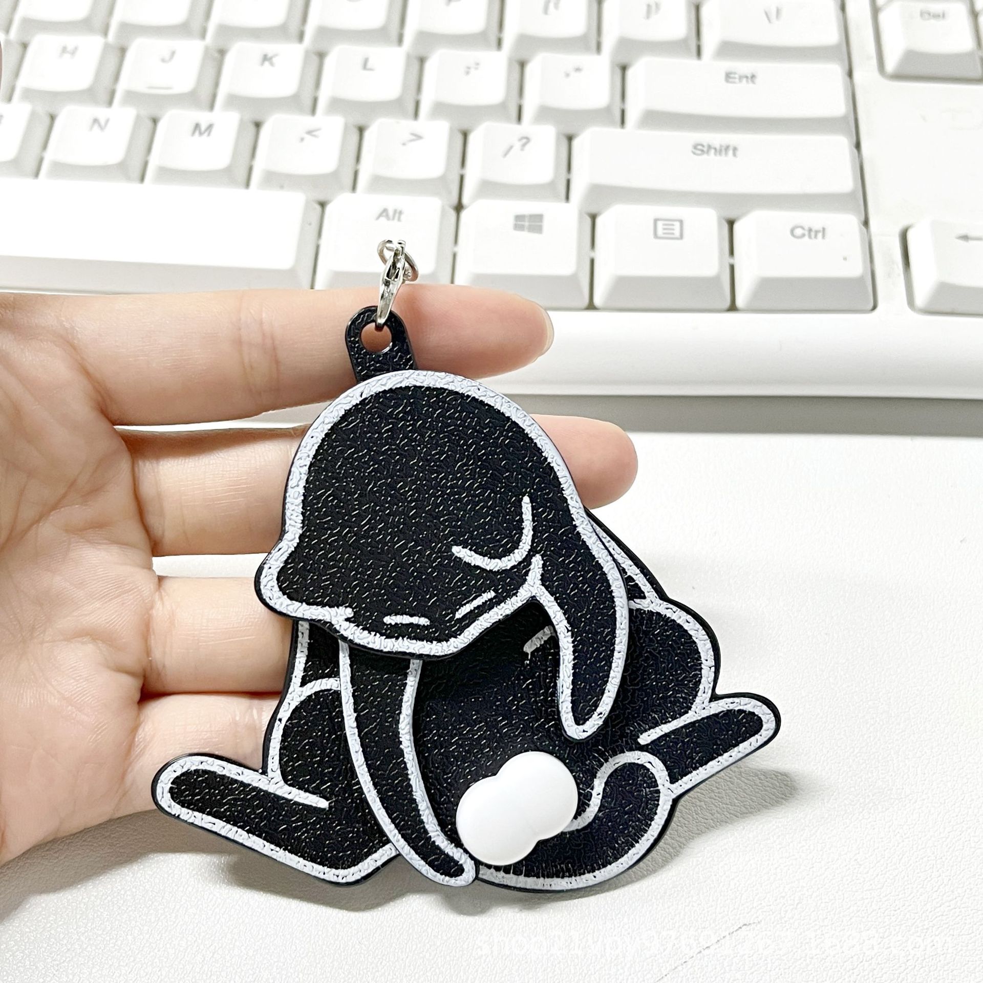 黒たまご猫キーホルダー [1個]