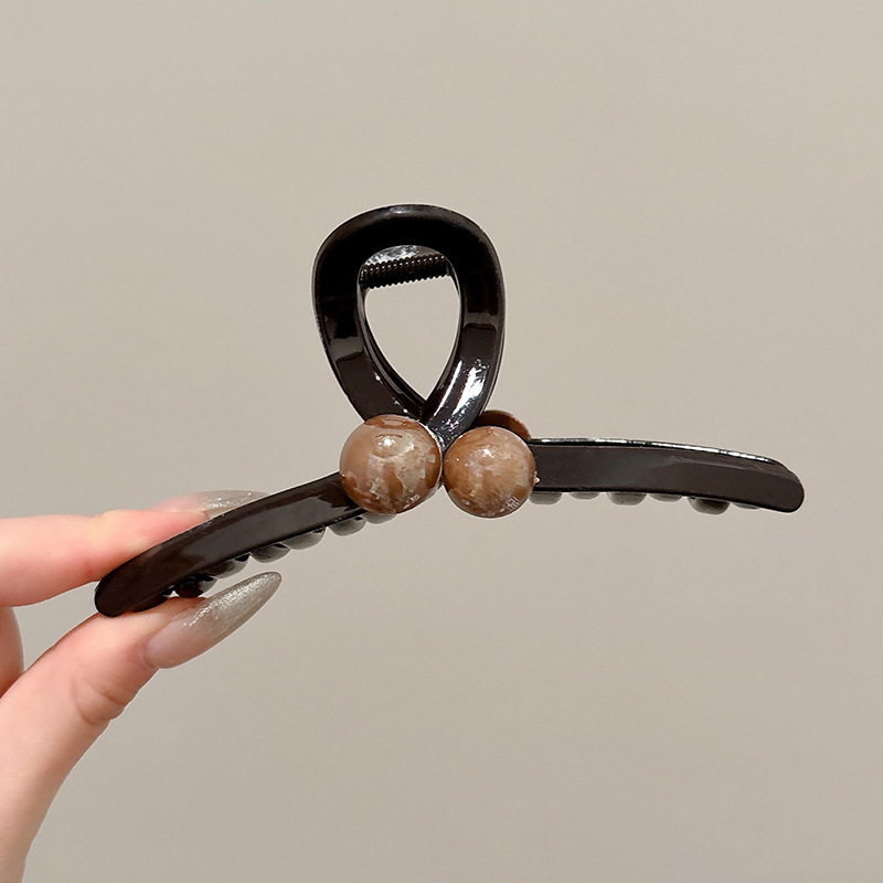 1#【クロスダブルビーズ】約13cm