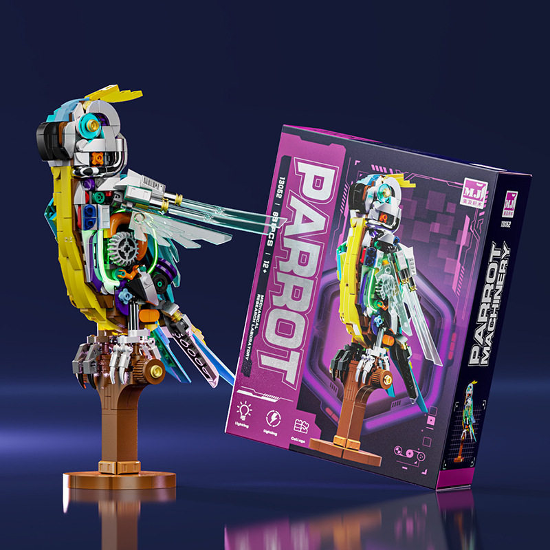 メカニカルオウム-688PCS [照明バージョン]