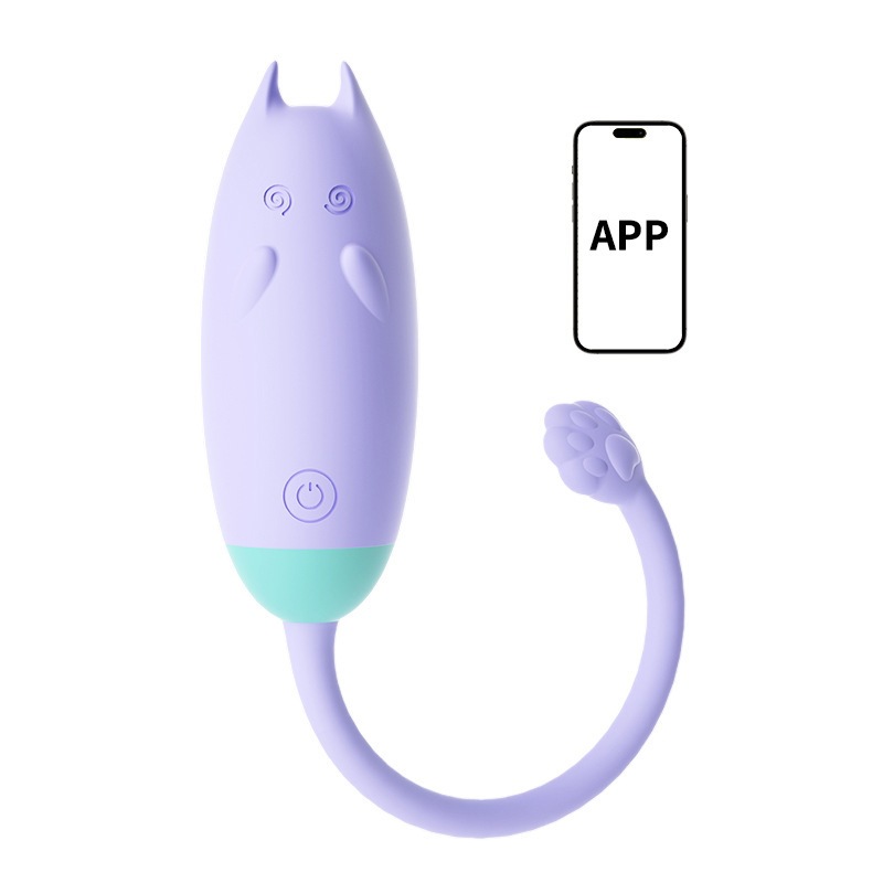 混乱した猫 APP モデル - ライトパープル 6970556033194