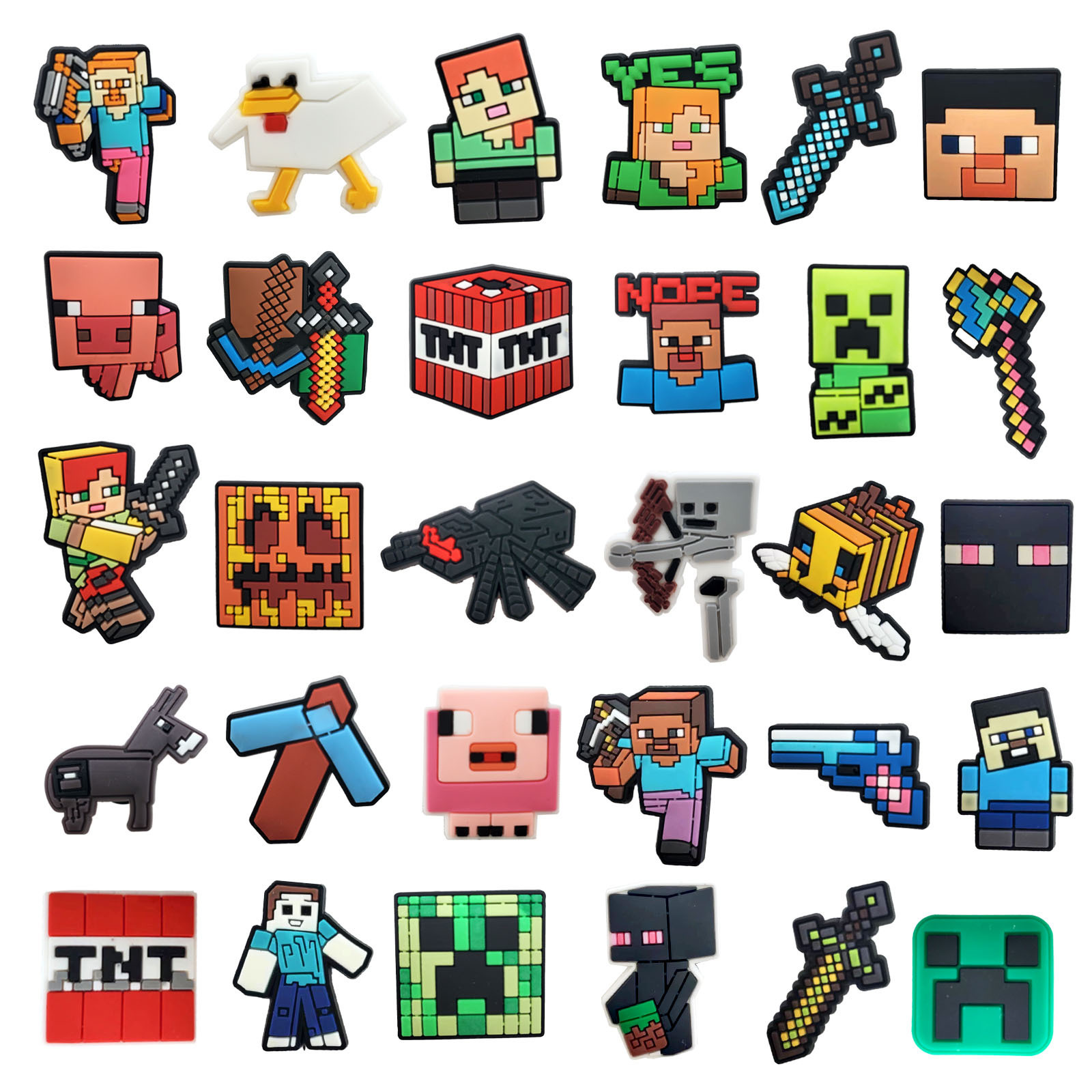 23-Minecraft (1 パックに 30 スタイル)