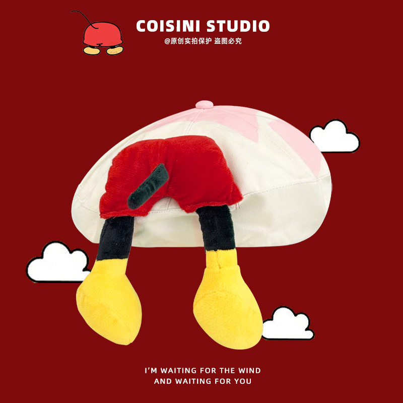 ミッキーバットベレー帽