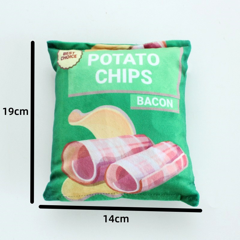 ●緑色のポテトチップス
