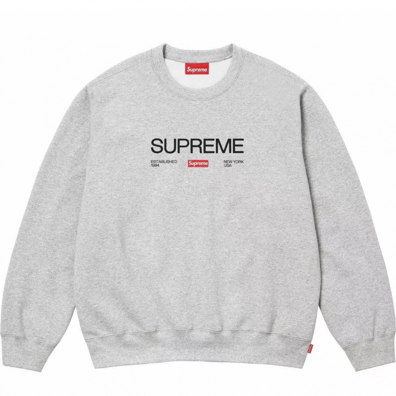 E563SUPREME EST 1994 レターボックス ロゴ グレー