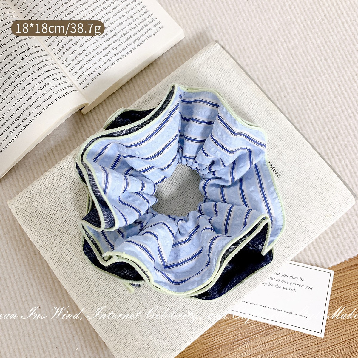 ストライプのウエスト