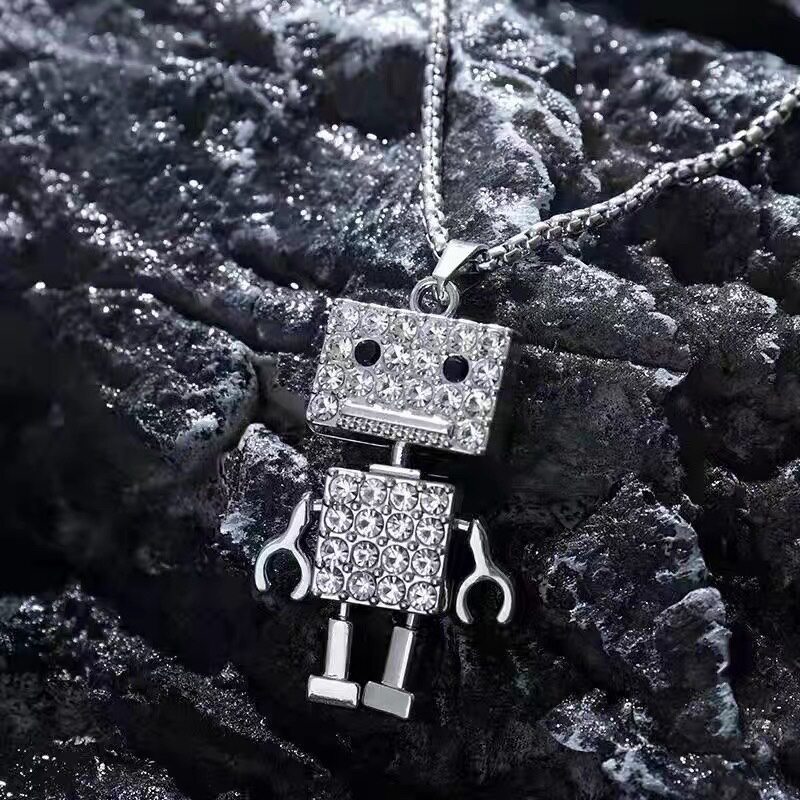 Xl 0226ロボットとスチールチェーン