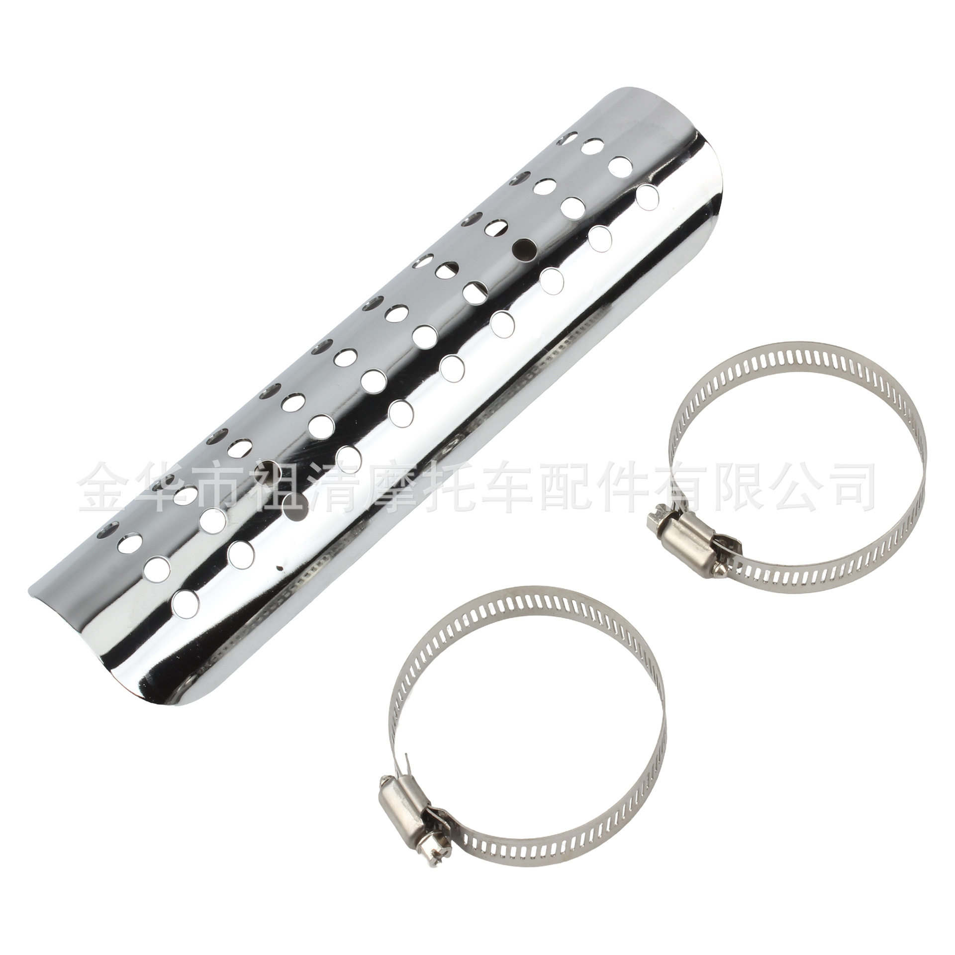 排気パーマ防止カバー-メッキ2-7cm