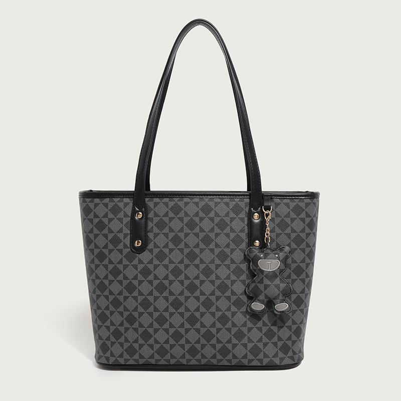 チェック柄ブラック Mサイズ【大人の知性にぴったり】