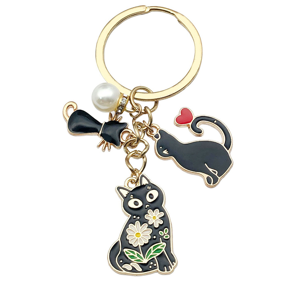 【黒猫パールキャット】-8.6x3cm-8.2g-ER558