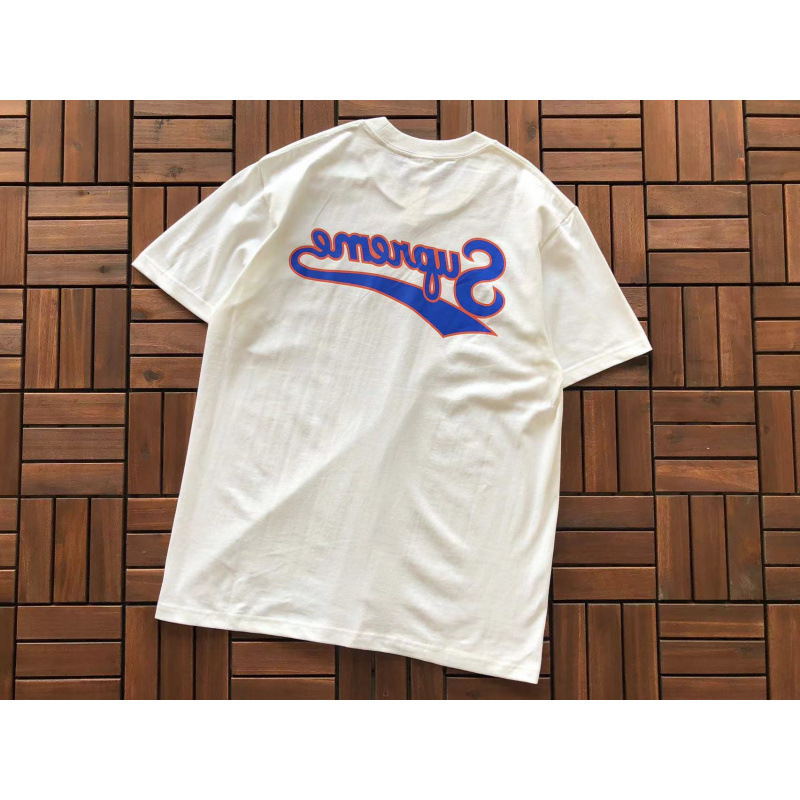 B377 バックワードTシャツ ホワイト