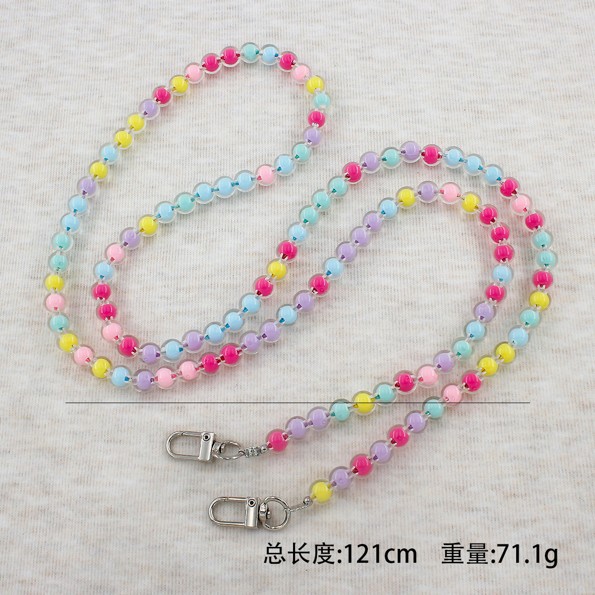 ビーズの中のマクロンカラービーズ