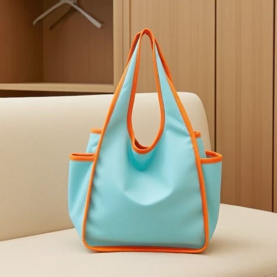 トートバッグ M レイクブルー 30×28×10