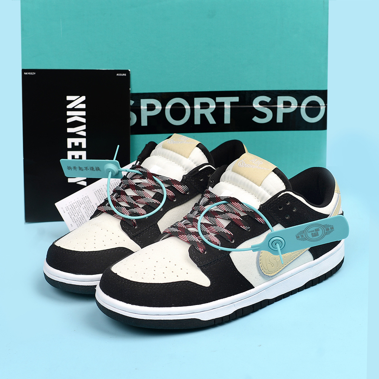 SB ロートップ - オフホワイトとブラック