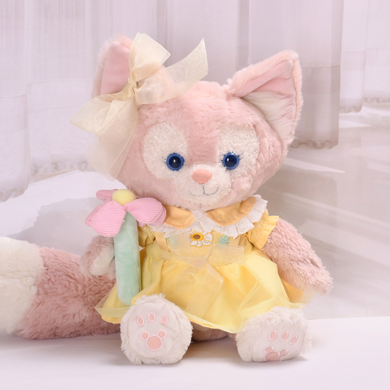 春のルルイエローガーゼスカート(ベビー服のみの販売、人形は含まれません)