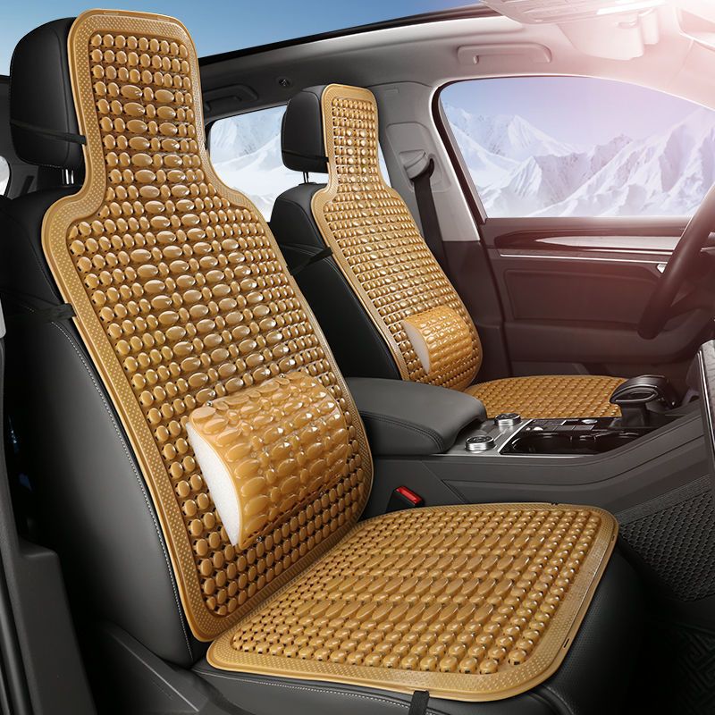 シングルシート - PEプラスチック腰当てクッション（カイエン色）✓