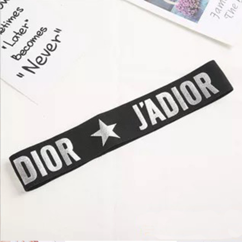 DIOR シルバーヘアバンド