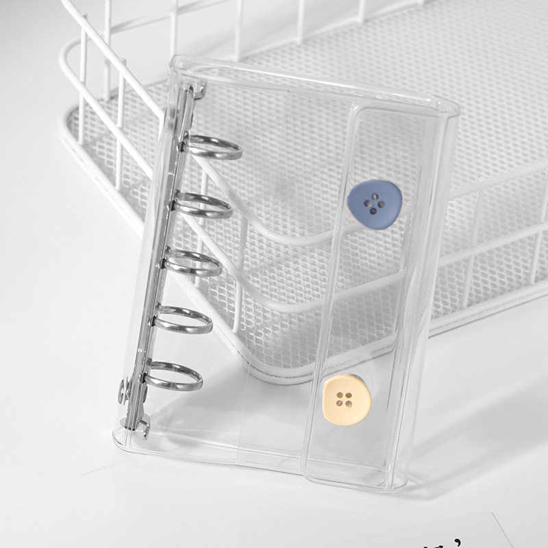 透明度の高いM5ダブルバックルバインダー - アズール