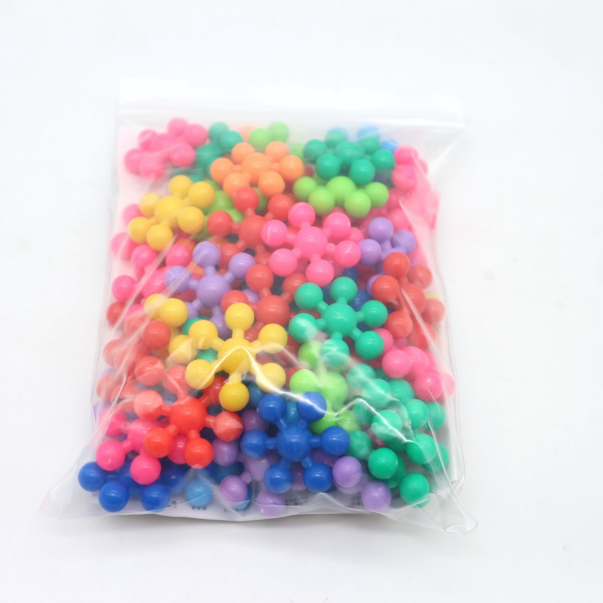 2.4cm 【袋入り梅の花積み木】50個+PP袋+図面