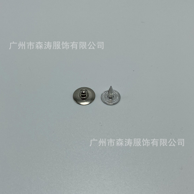 8mm*光沢凸ネイル*シルバー
