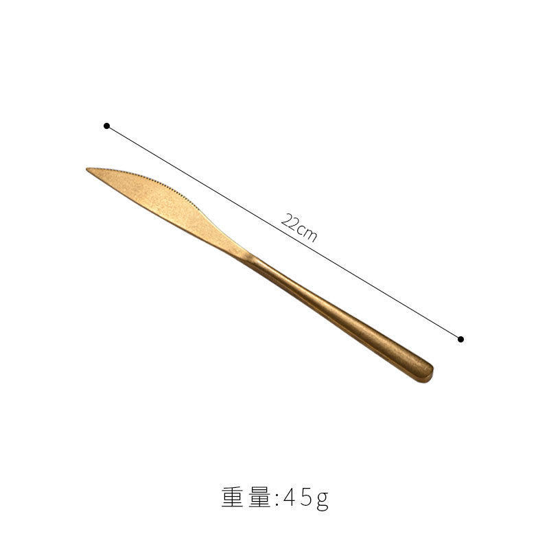 韓国ナイフ（ヴィンテージゴールド）