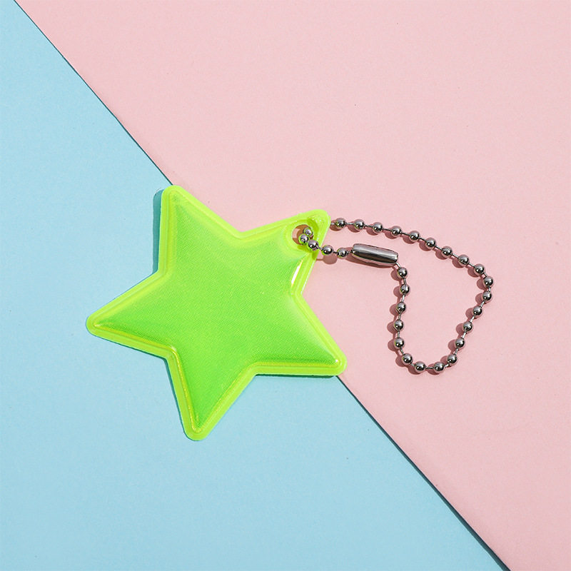 蛍光偏緑 * 5*5cm * 12色オプション * PVC