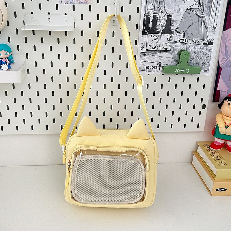 黄色のシングルバッグ