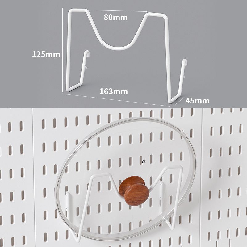 【金具】鍋蓋 ホワイト