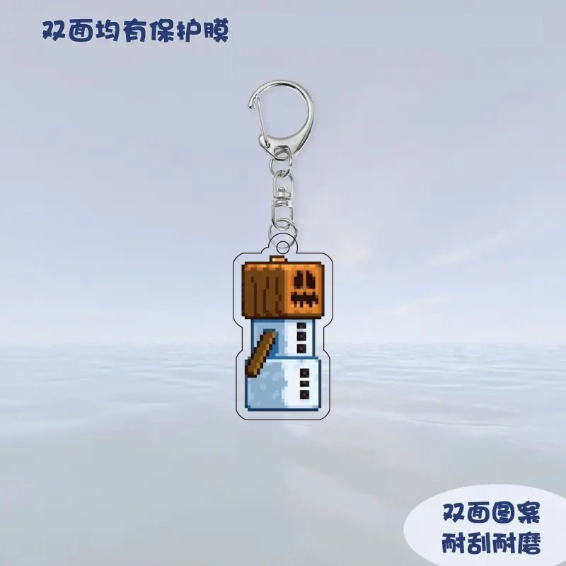 カボチャの雪だるま