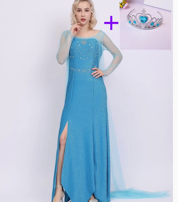 アナと雪の女王が王冠を送る