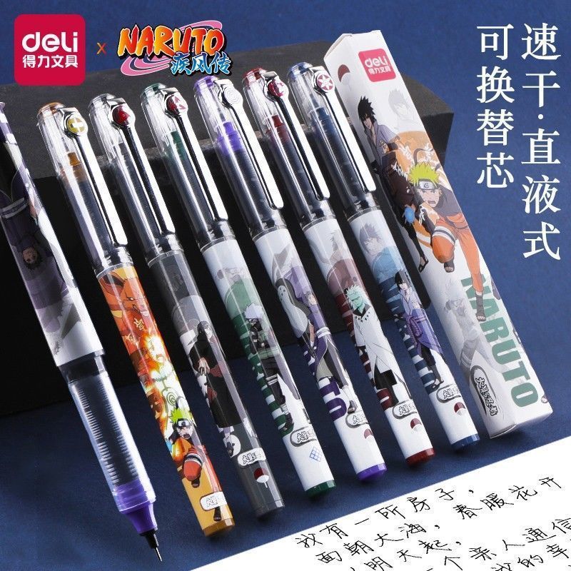 Dタイプの直液ペンの速乾は芯の6種類の人物の2種類を交換することができます。