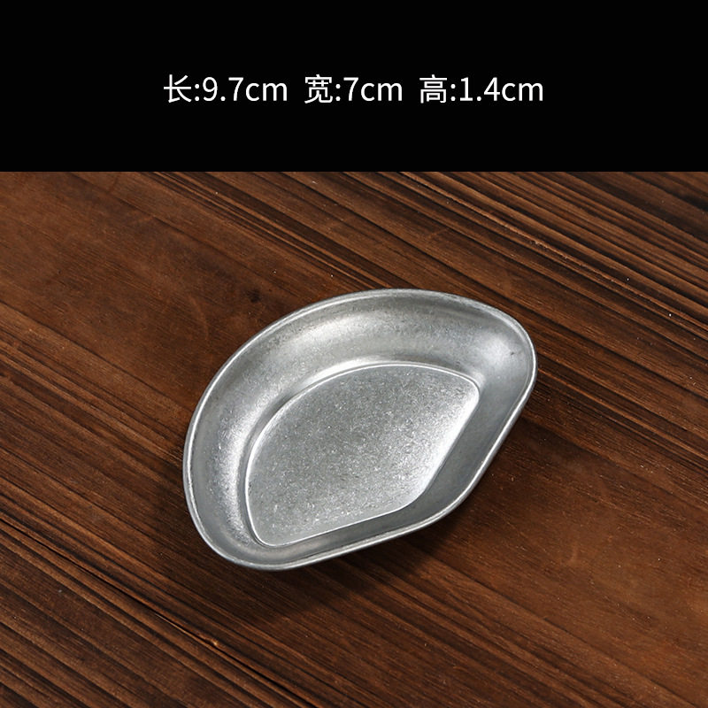 扇形皿ソース皿 (雪花砂)