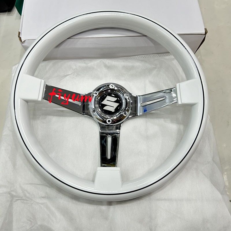 白/黒縁/鈴木ラッパ/中凹