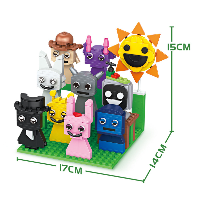 7719 ミニフィギュア10体+ベースプレート[バッグ]