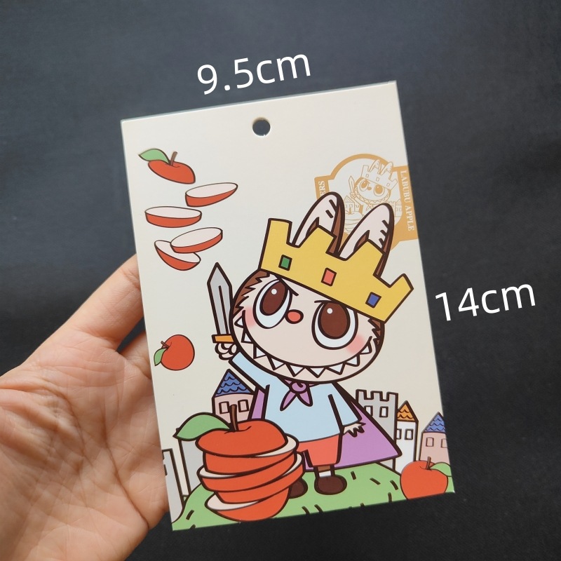 9.5x14cm カットアップルラブ
